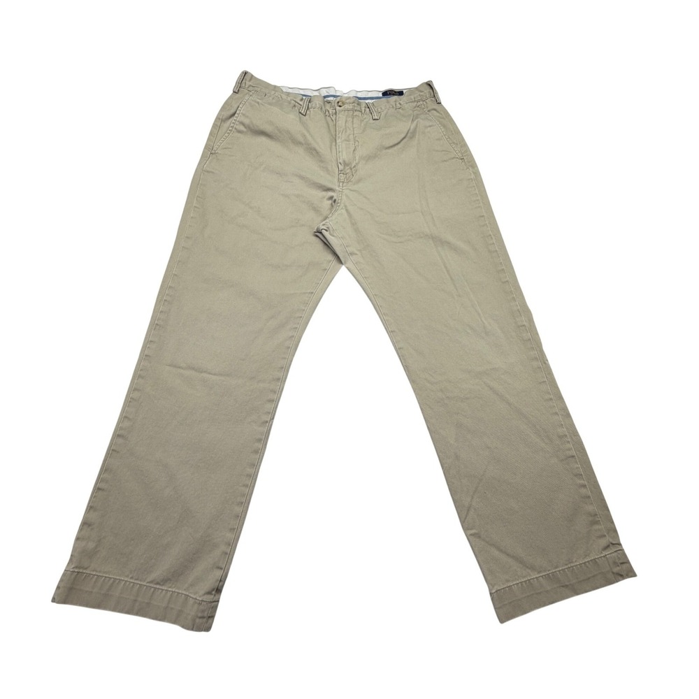 Polo Ralph Lauren Chinos Mens 36x29 Classic Fit Cotton Twill Khaki Pants Casual